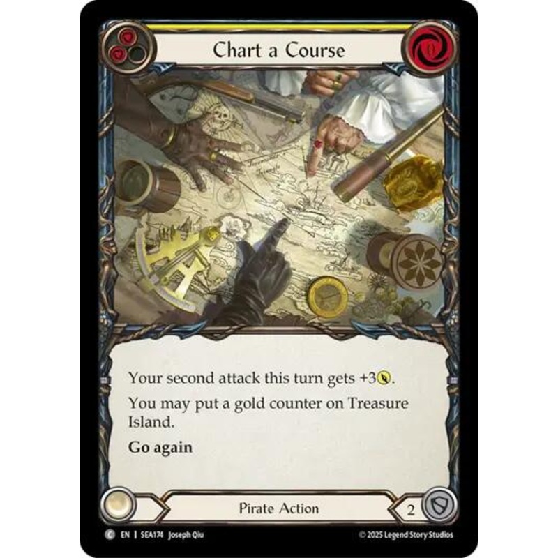 Chart a Course (Yellow) [SEA174] (High Seas)