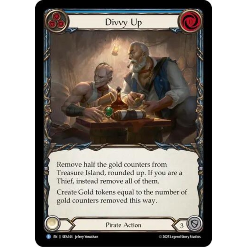 Divvy Up [SEA144] (High Seas)  Rainbow Foil