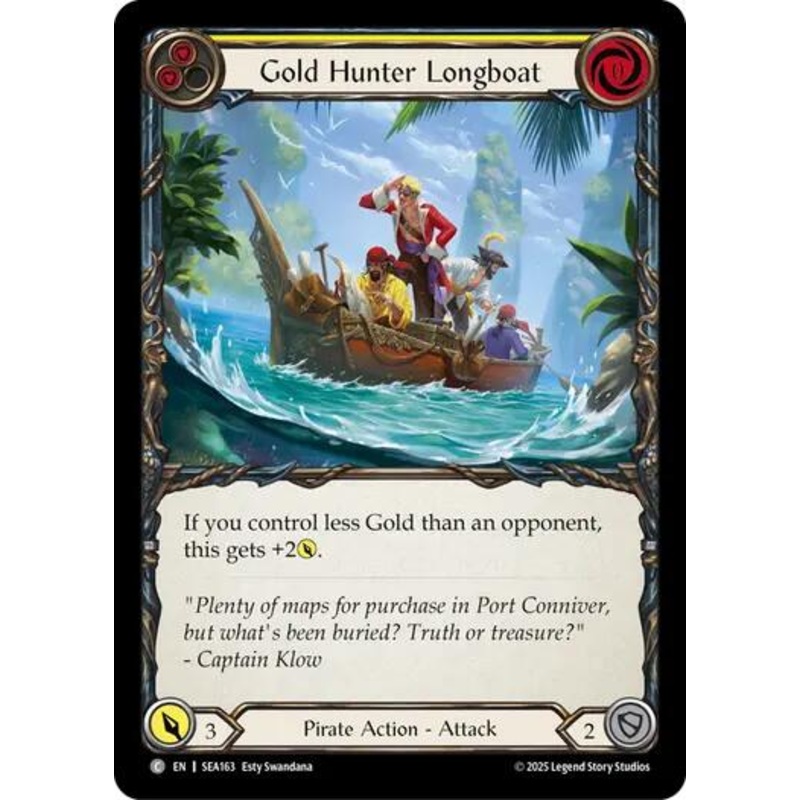 Gold Hunter Longboat [SEA163] (High Seas)