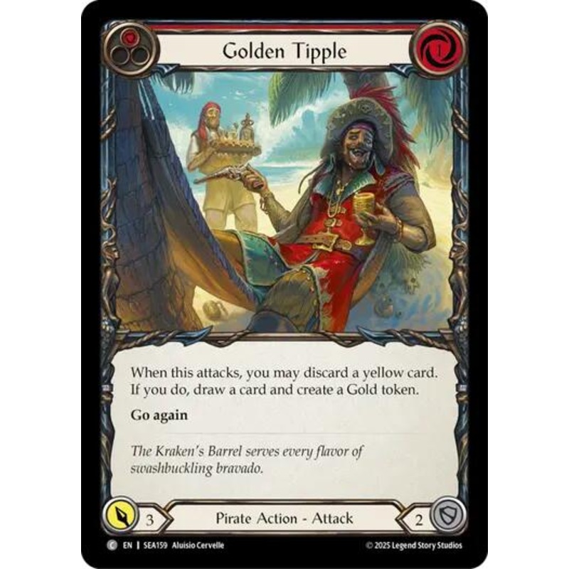 Golden Tipple (Red) [SEA159] (High Seas)