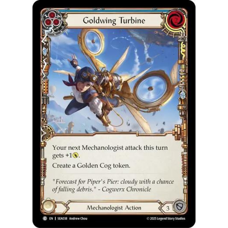 Goldwing Turbine (Blue) [SEA038] (High Seas)