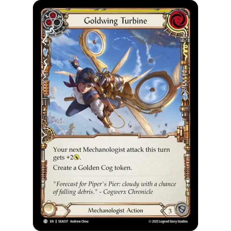 Goldwing Turbine (Yellow) [SEA037] (High Seas)