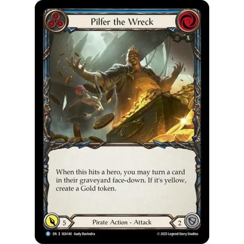 Pilfer the Wreck (Blue) [SEA140] (High Seas)