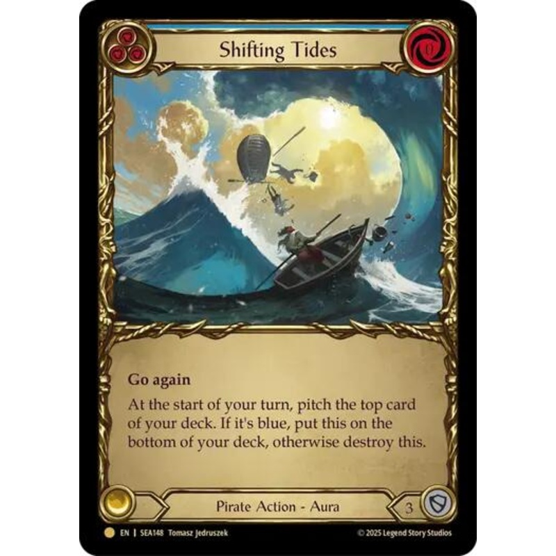 Shifting Tides (Treasure) [SEA148] (High Seas)  Cold Foil