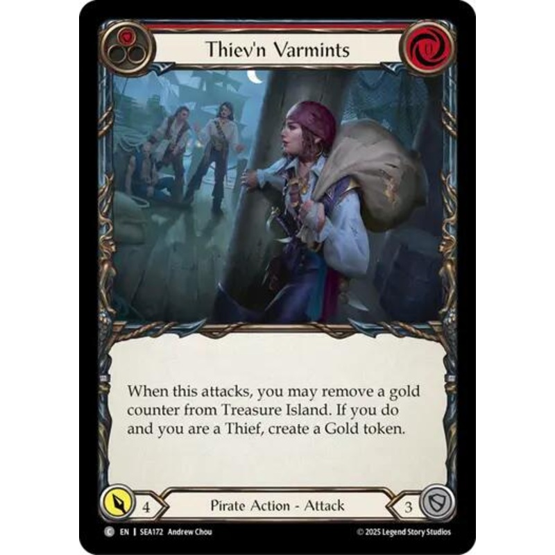 Thiev'n Varmints [SEA172] (High Seas)  Rainbow Foil