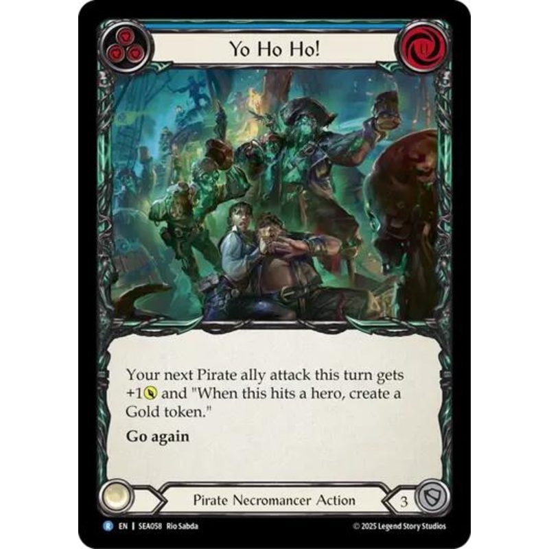 Yo Ho Ho! [SEA058] (High Seas)  Rainbow Foil