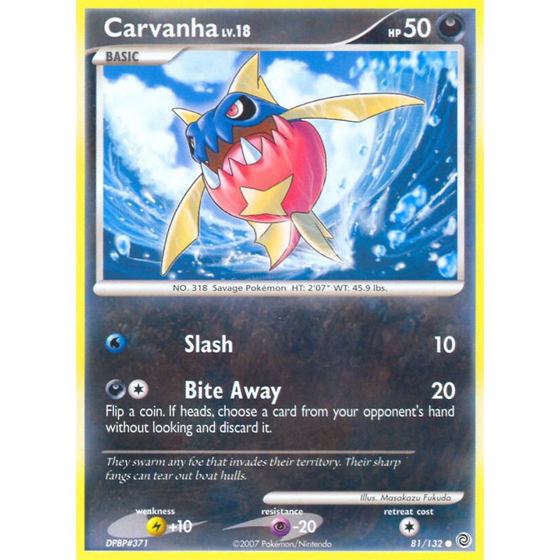 Carvanha (81/132) [Diamond & Pearl: Secret Wonders]