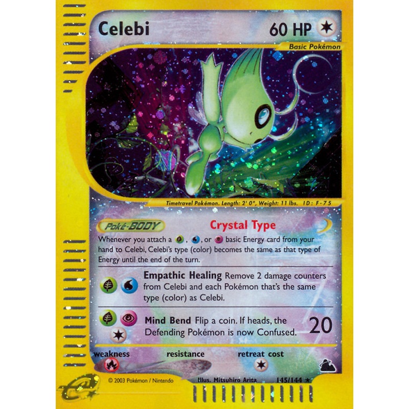 Celebi (145/144) [Skyridge]