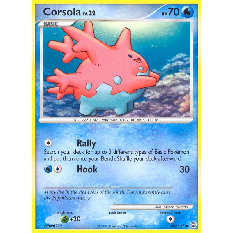 Corsola (84/132) [Diamond & Pearl: Secret Wonders]