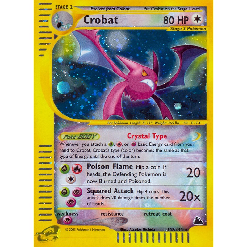 Crobat (147/144) [Skyridge]