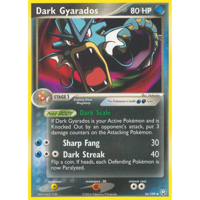 Dark Gyarados (36/109) [EX: Team Rocket Returns]