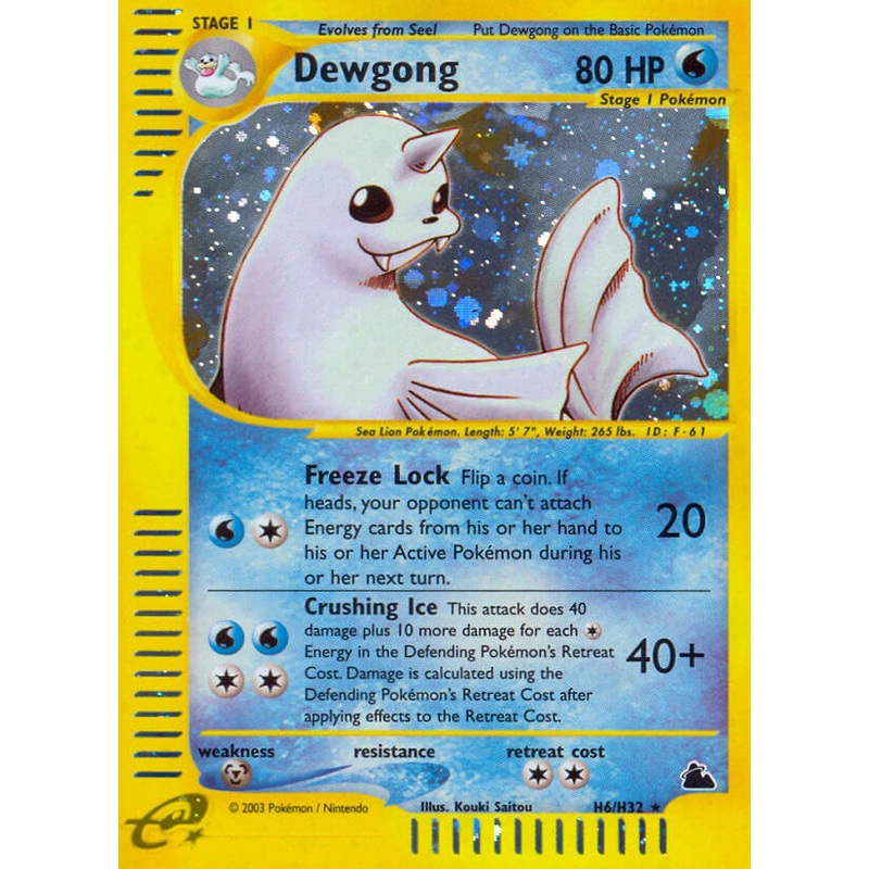 Dewgong (H6/H32) [Skyridge]