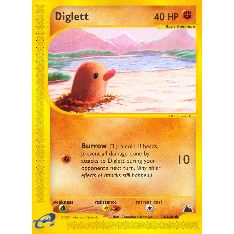Diglett (50/144) [Skyridge]