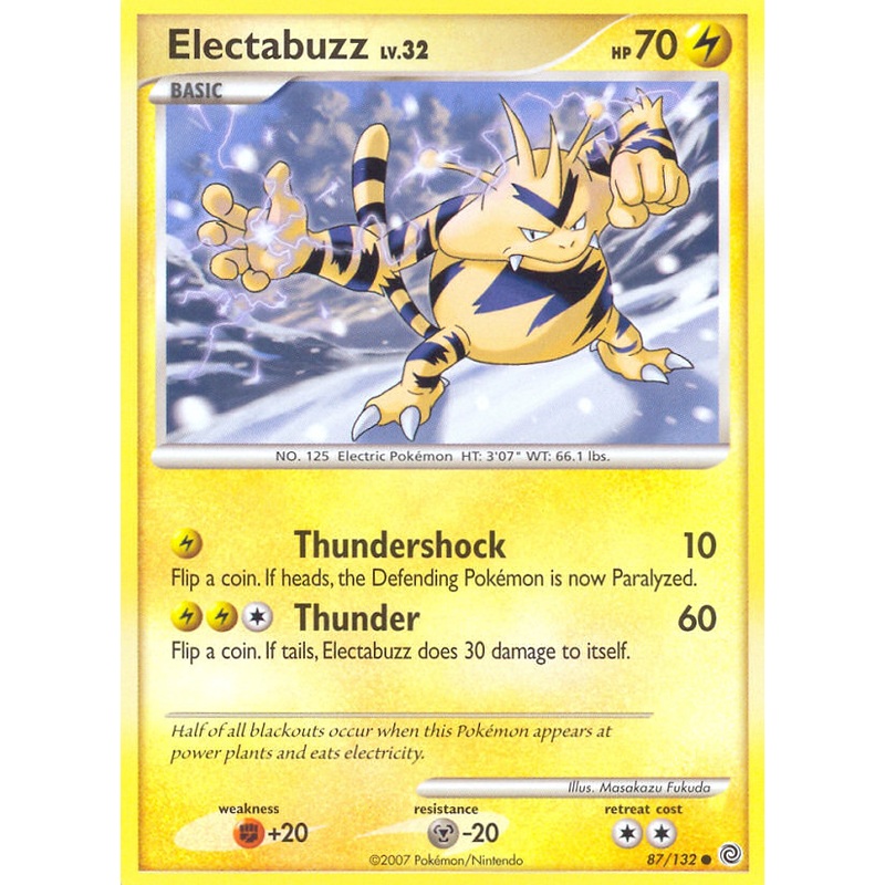 Electabuzz (87/132) [Diamond & Pearl: Secret Wonders]