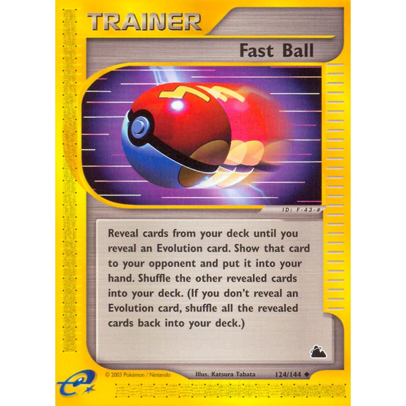 Fast Ball (124/144) [Skyridge]
