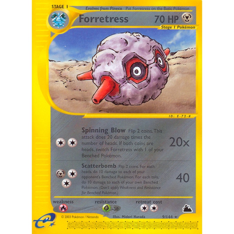 Forretress (9/144) [Skyridge]