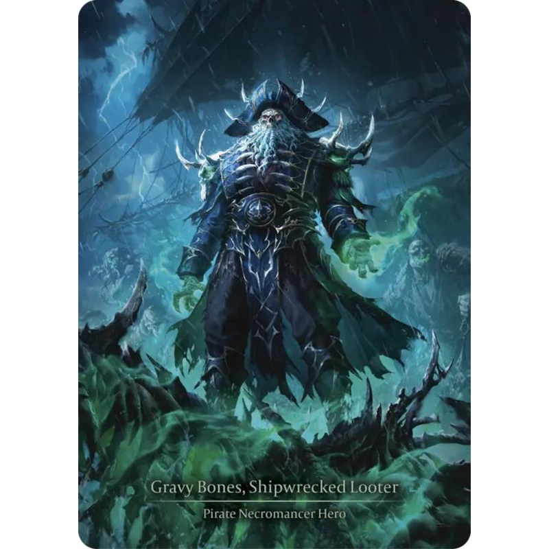 Gravy Bones, Shipwrecked Looter (Marvel) [SEA043] (High Seas)  Cold Foil