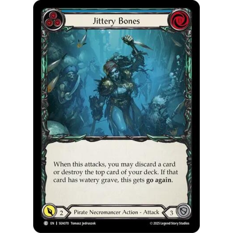 Jittery Bones (Blue) [SEA070] (High Seas)
