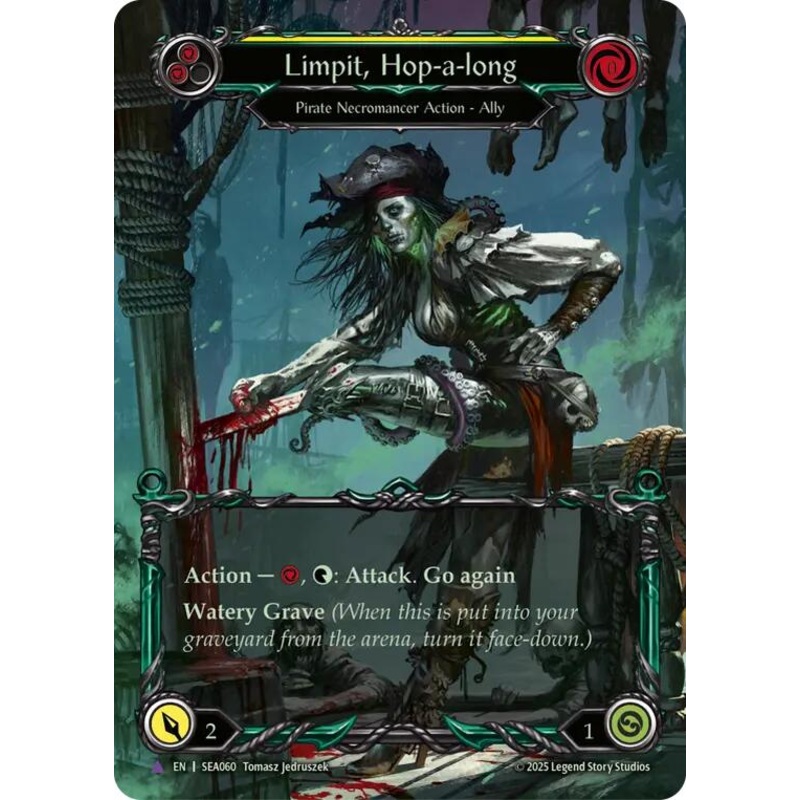 Limpit, Hop-a-long (Marvel) [SEA060] (High Seas)  Cold Foil