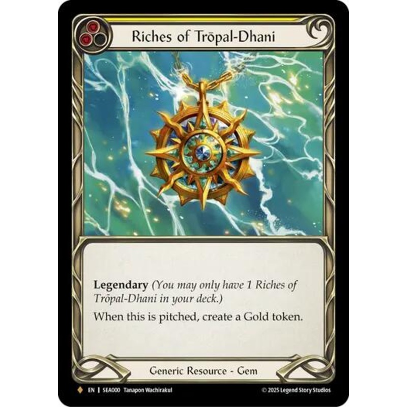 Riches of Tropal-Dhani [SEA000] (High Seas)  Rainbow Foil