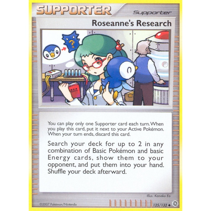 Roseanne's Research (125/132) [Diamond & Pearl: Secret Wonders]