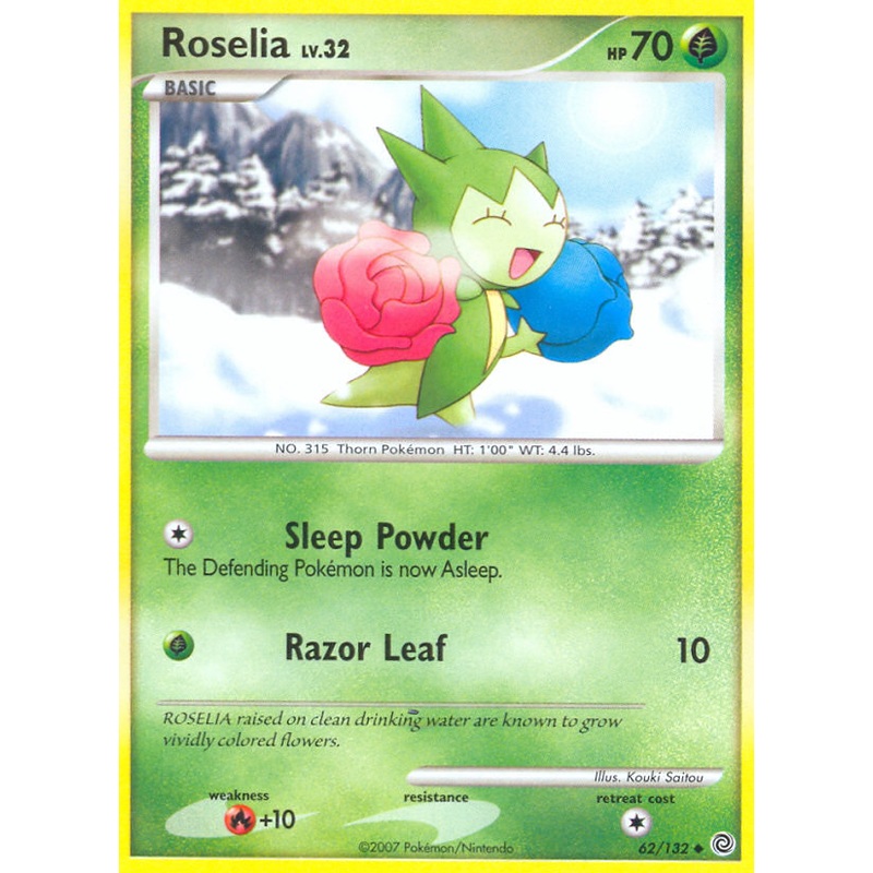 Roselia (62/132) [Diamond & Pearl: Secret Wonders]