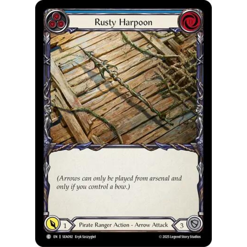 Rusty Harpoon [SEA092] (High Seas)  Rainbow Foil
