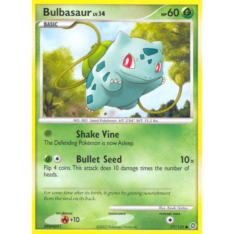 Bulbasaur (77/132) [Diamond & Pearl: Secret Wonders]