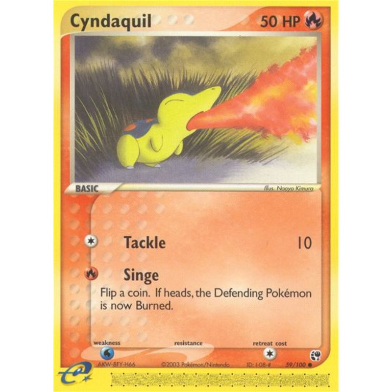 Cyndaquil (59/100) [EX: Sandstorm]