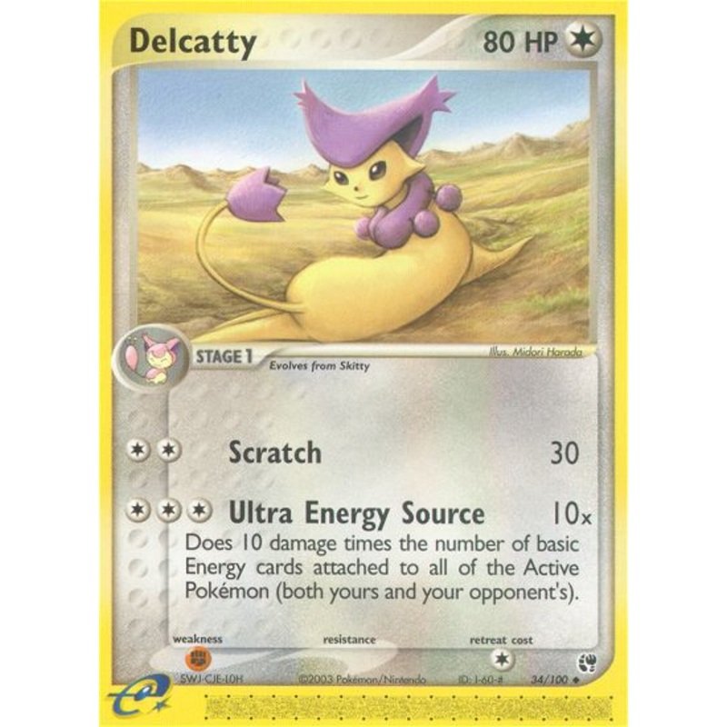 Delcatty (34/100) [EX: Sandstorm]