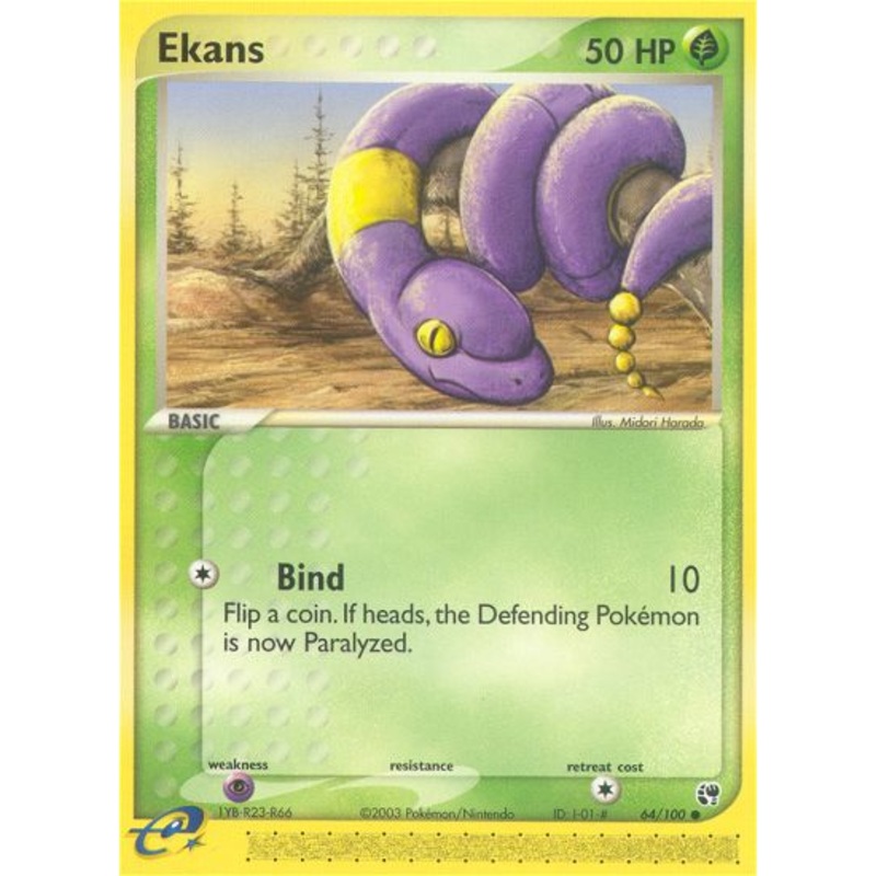 Ekans (64/100) [EX: Sandstorm]