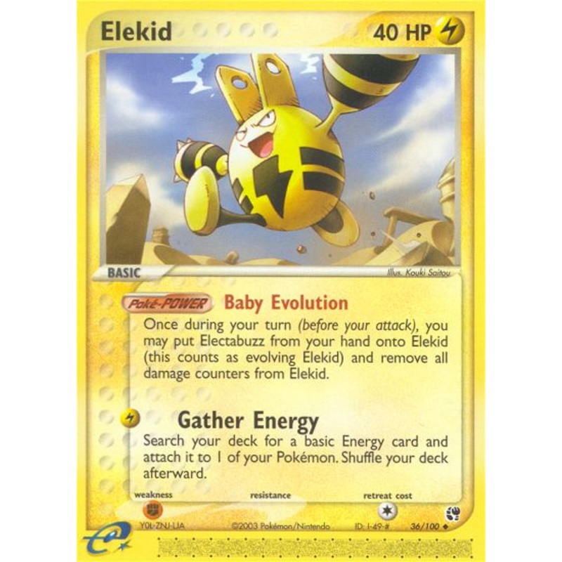 Elekid (36/100) [EX: Sandstorm]