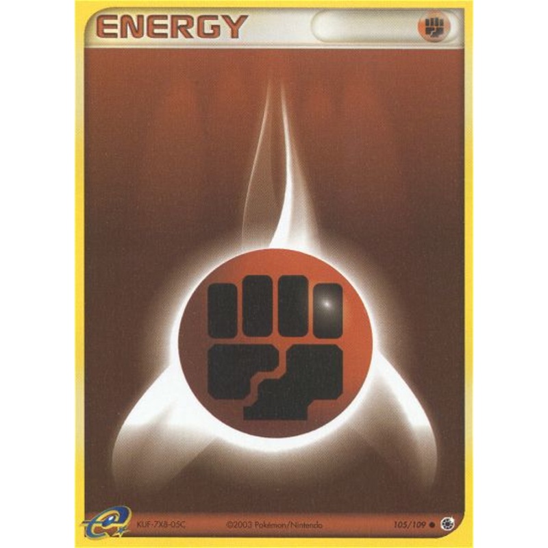 Fighting Energy (105/109) [EX: Ruby & Sapphire]