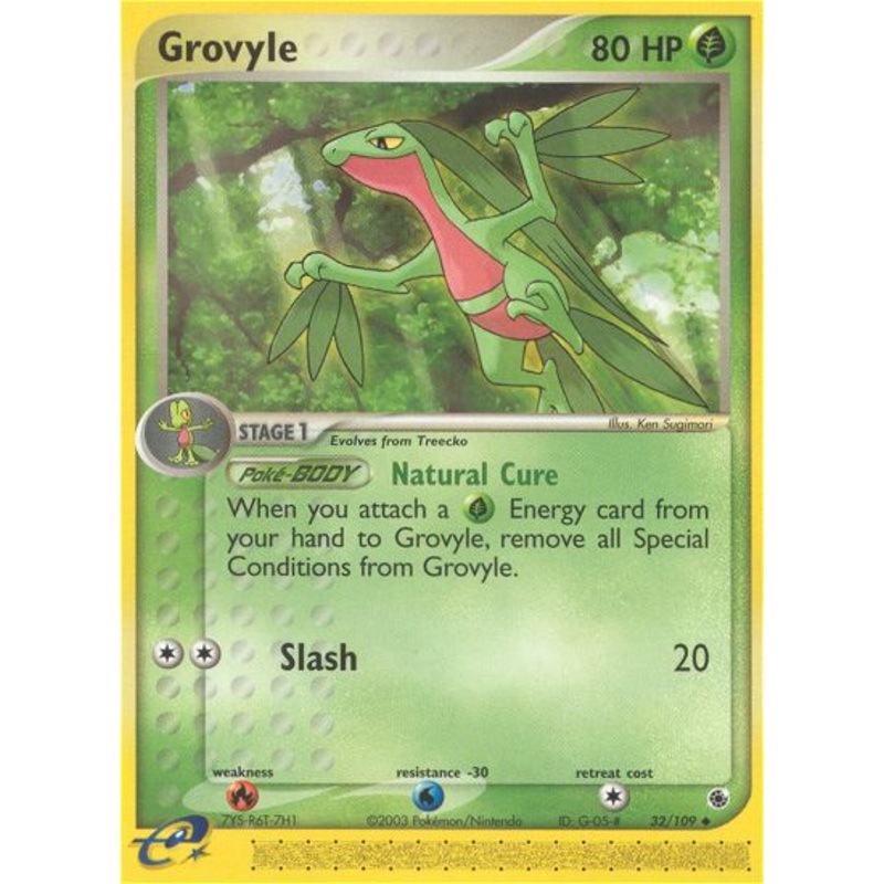 Grovyle (32/109) [EX: Ruby & Sapphire]