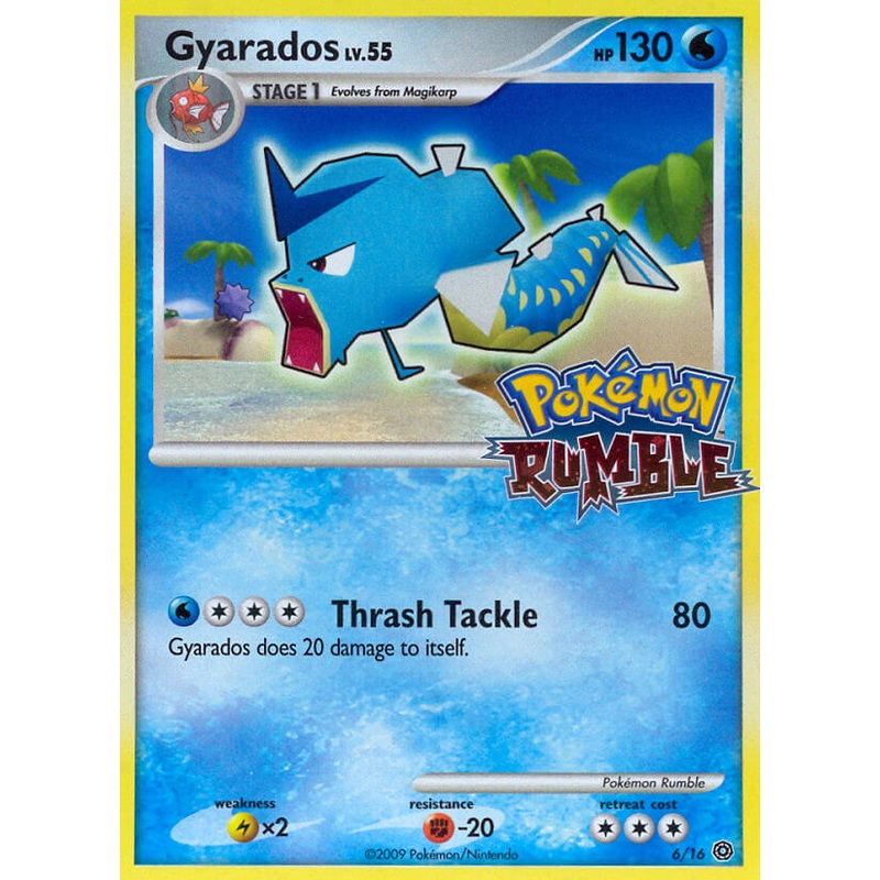 Gyarados (6/16) [Pokmon Rumble]