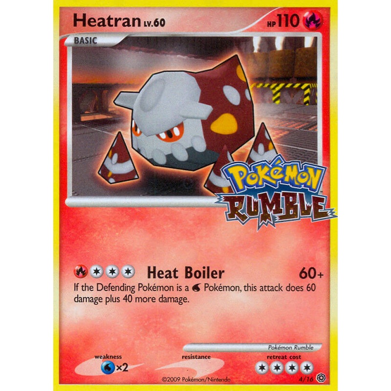 Heatran (4/16) [Pokmon Rumble]