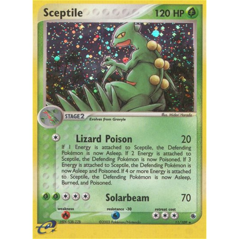 Sceptile (11/109) [EX: Ruby & Sapphire]