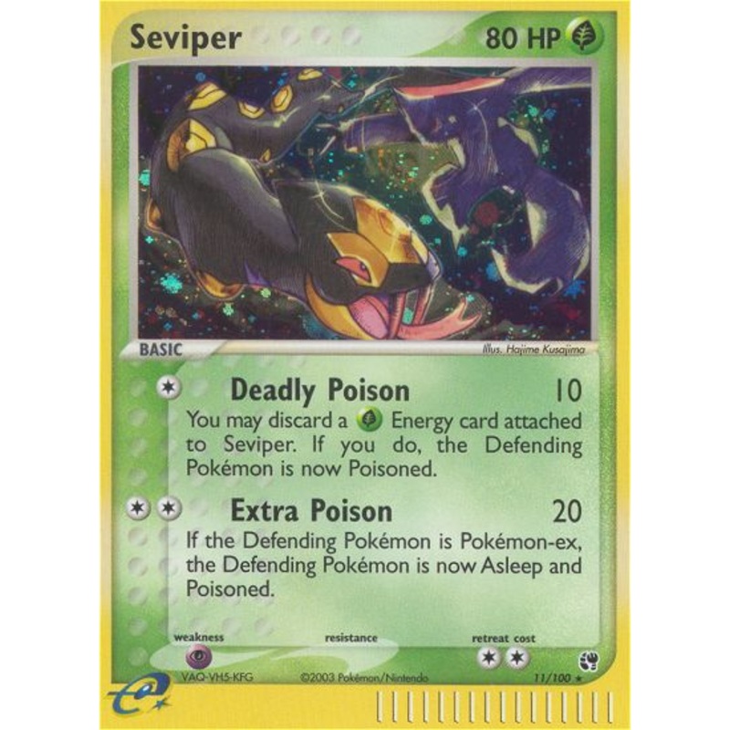 Seviper (11/100) [EX: Sandstorm]
