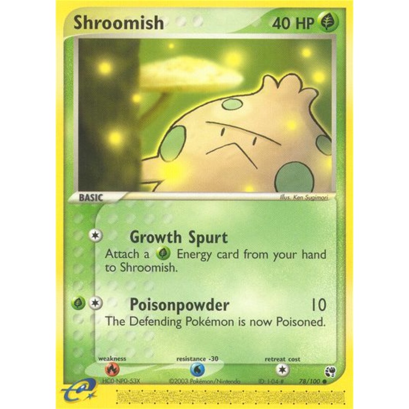 Shroomish (78/100) [EX: Sandstorm]