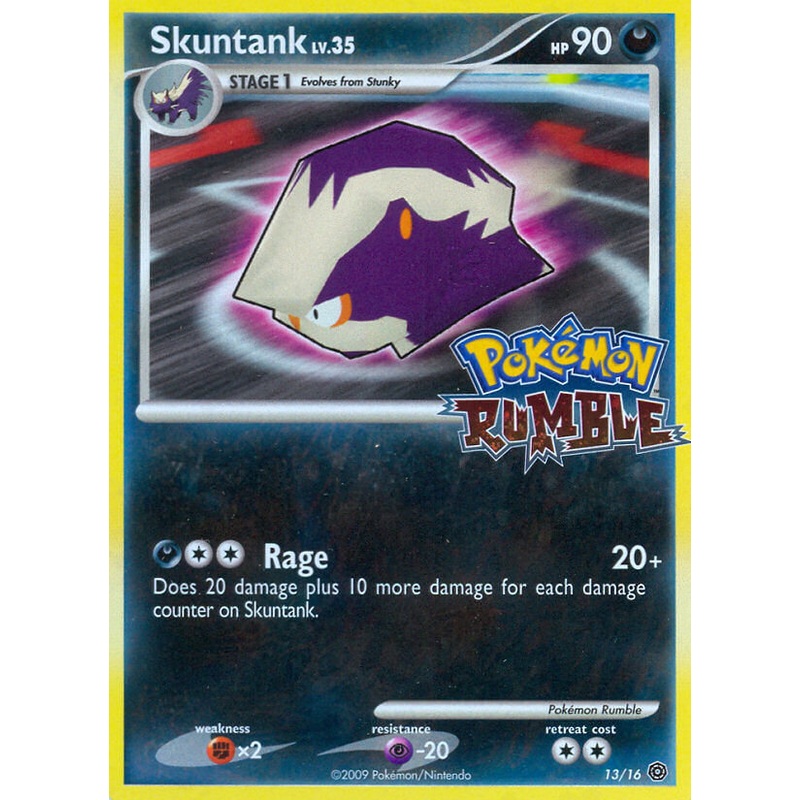 Skuntank (13/16) [Pokmon Rumble]