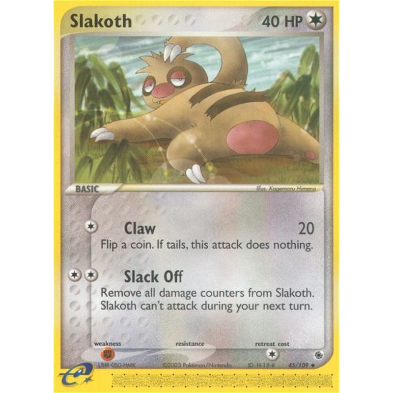 Slakoth (45/109) [EX: Ruby & Sapphire]