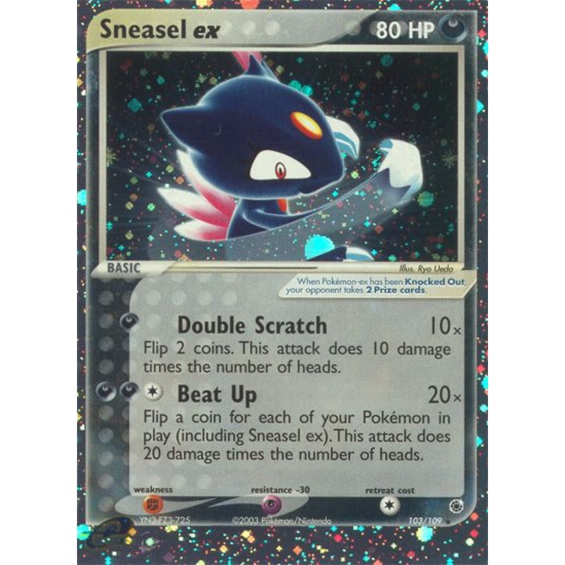 Sneasel ex (103/109) [EX: Ruby & Sapphire]