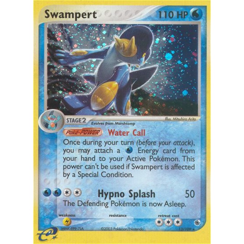 Swampert (13/109) [EX: Ruby & Sapphire]