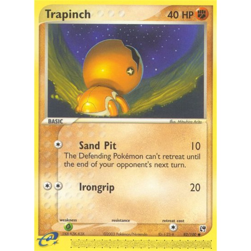 Trapinch (82/100) [EX: Sandstorm]
