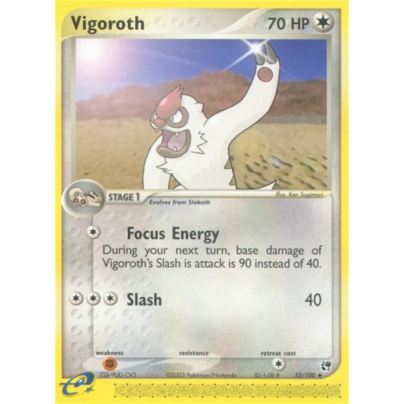 Vigoroth (52/100) [EX: Sandstorm]