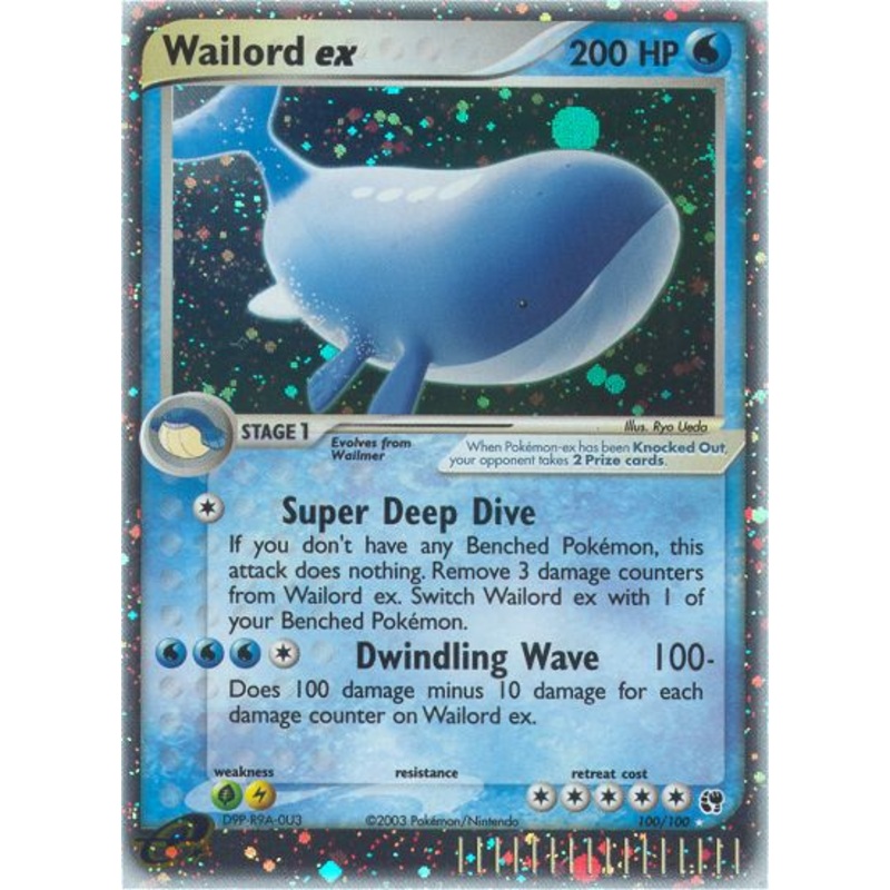 Wailord ex (100/100) [EX: Sandstorm]