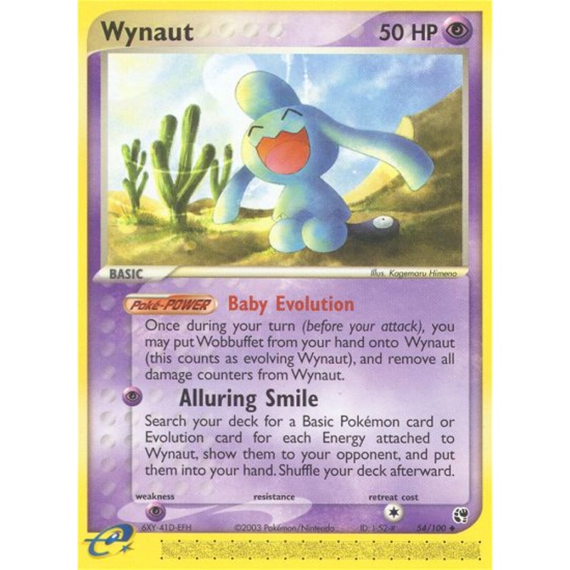 Wynaut (54/100) [EX: Sandstorm]