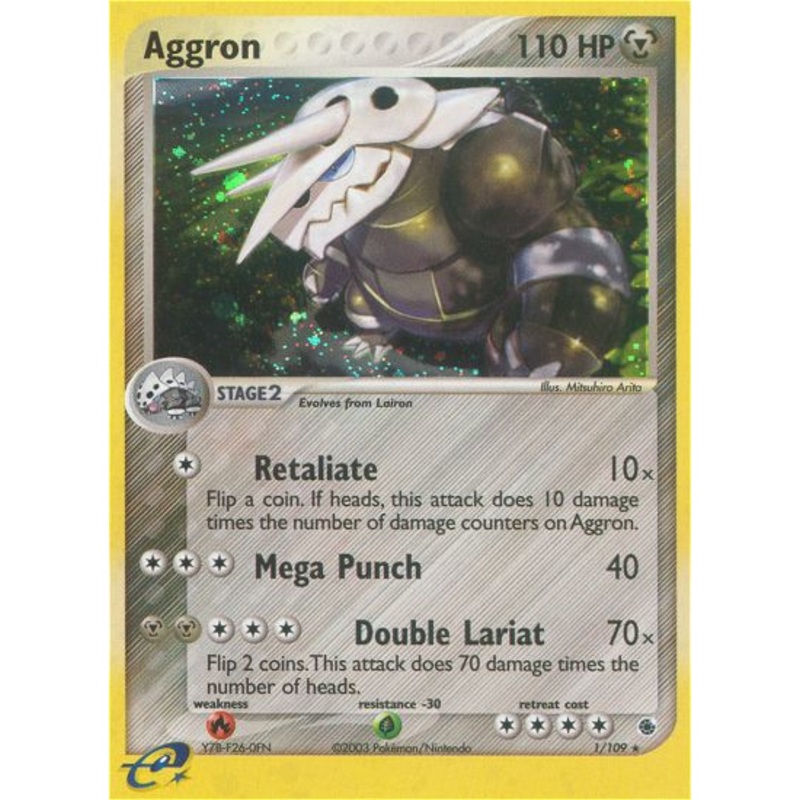 Aggron (1/109) [EX: Ruby & Sapphire]