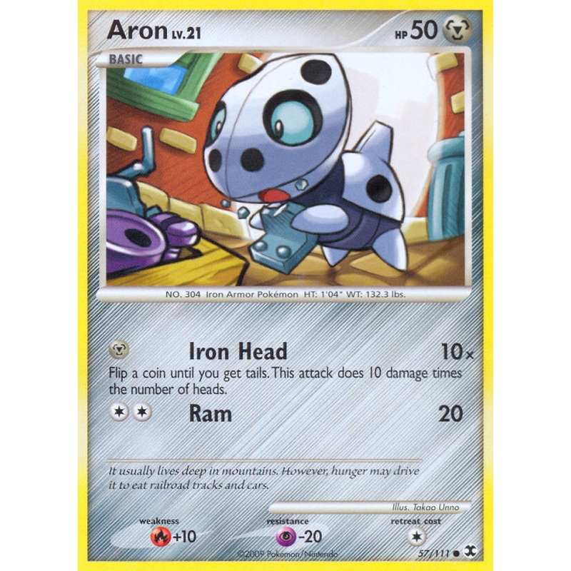 Aron (57/111) [Platinum: Rising Rivals]
