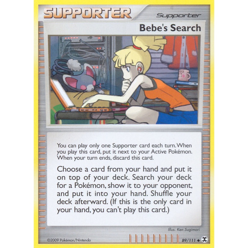 Bebe's Search (89/111) [Platinum: Rising Rivals]